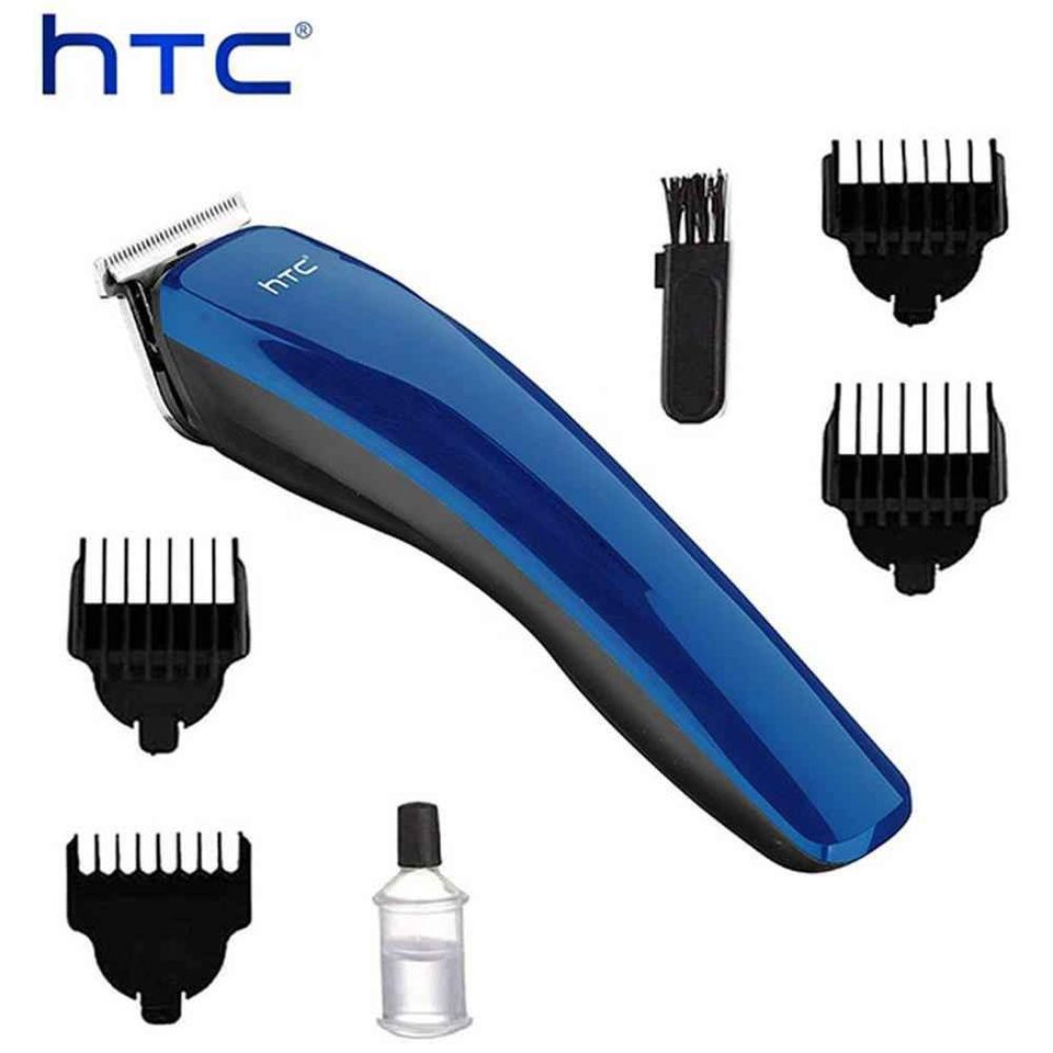 HTC at-528 rechargeable zero happed facial split end hair cutting machine mens