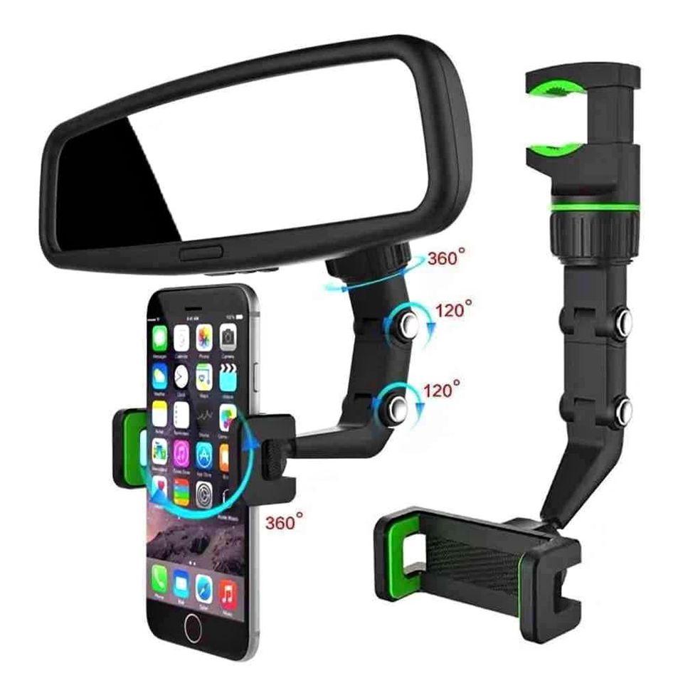 Car Phone Holder Car Rearview Mount Cellphone Stand