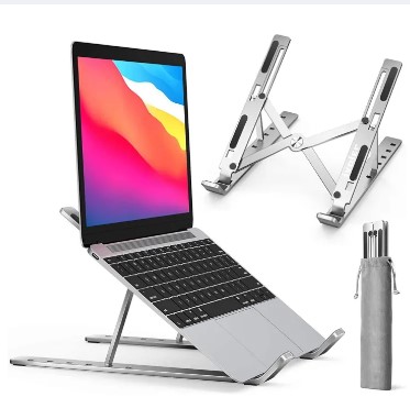 Aluminum Alloy Adjustable Portable Folding Notebook Stand